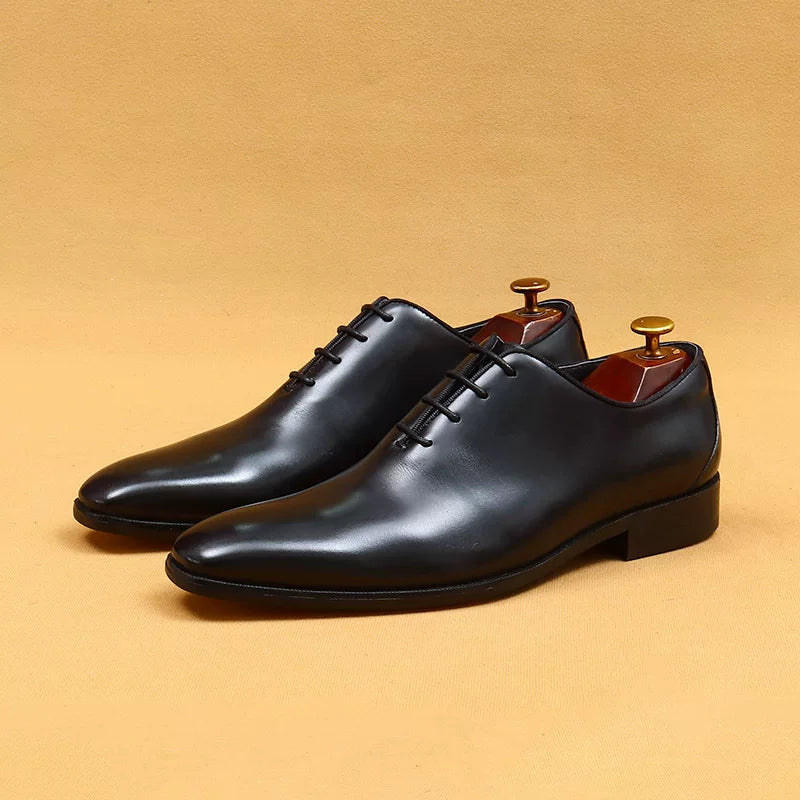 Men's Genuine Leather Oxford Shoes, Business, Formal
