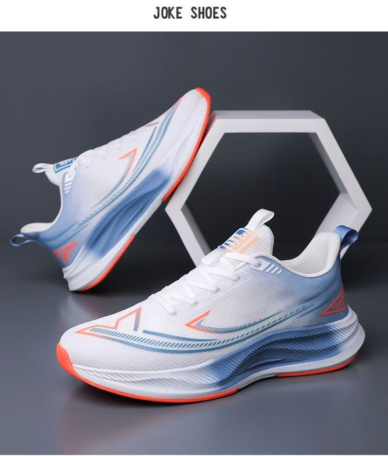 Spring men's fishnet breathable fashion outdoor trendy lightweight versatile running sports shoes - direct from the manufacturer