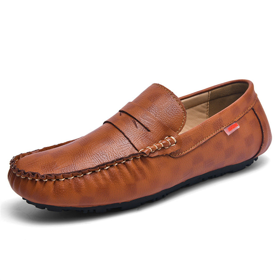 Wow, independent station men's shoes, breathable bean shoes for men, 2025new arrivaltrendyk-style le 5