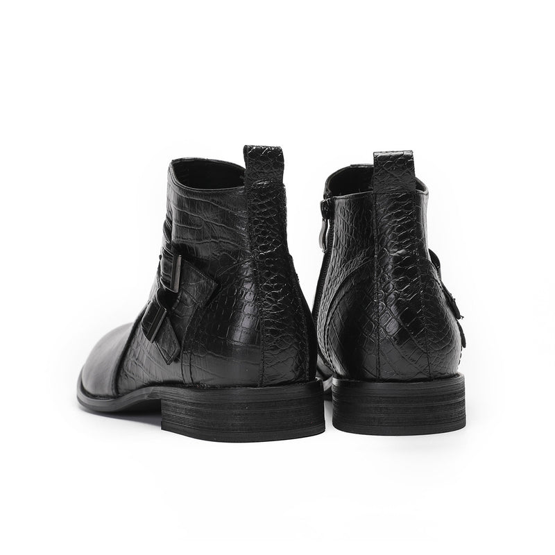 Men's Leather Chelsea Boots, Business, British Style, Style 31