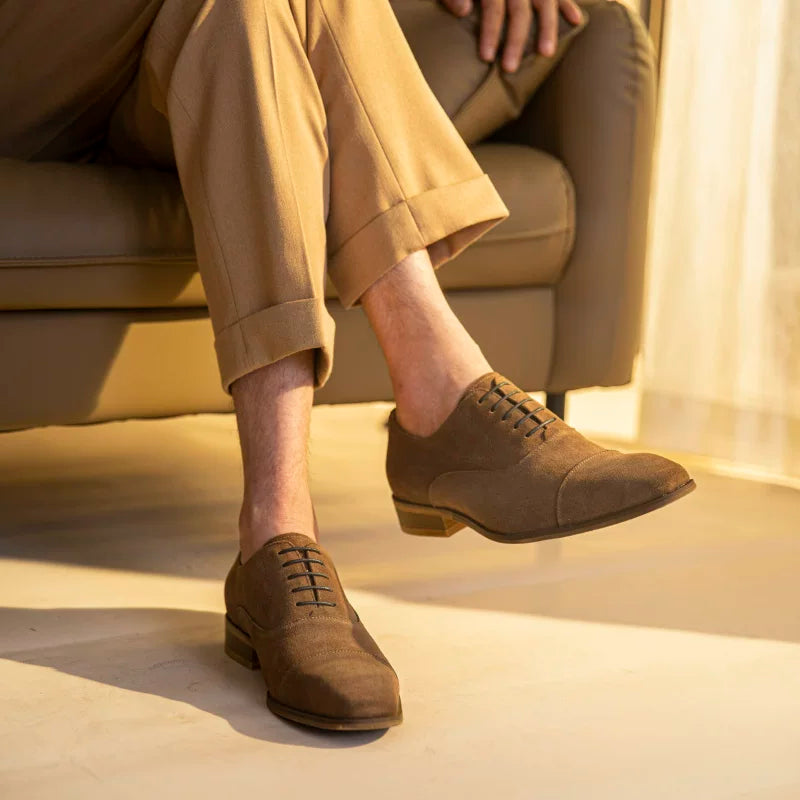 Men's Genuine Leather Leather Shoes, British Style, Business