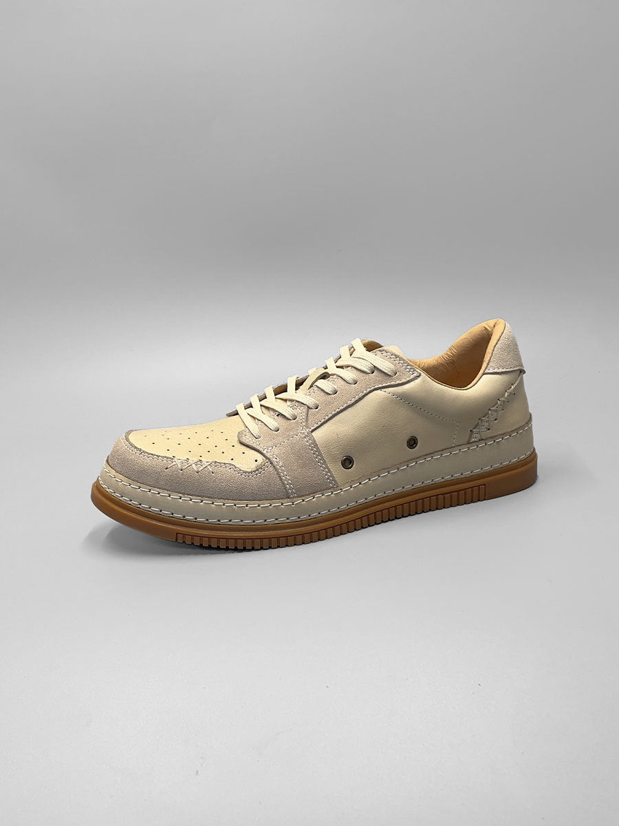 Aries guangzhou handmade shoes genuine leather first layer cowhide fashionfashiontrendyeasiest for matchmenniche style sneakers trendy shoes