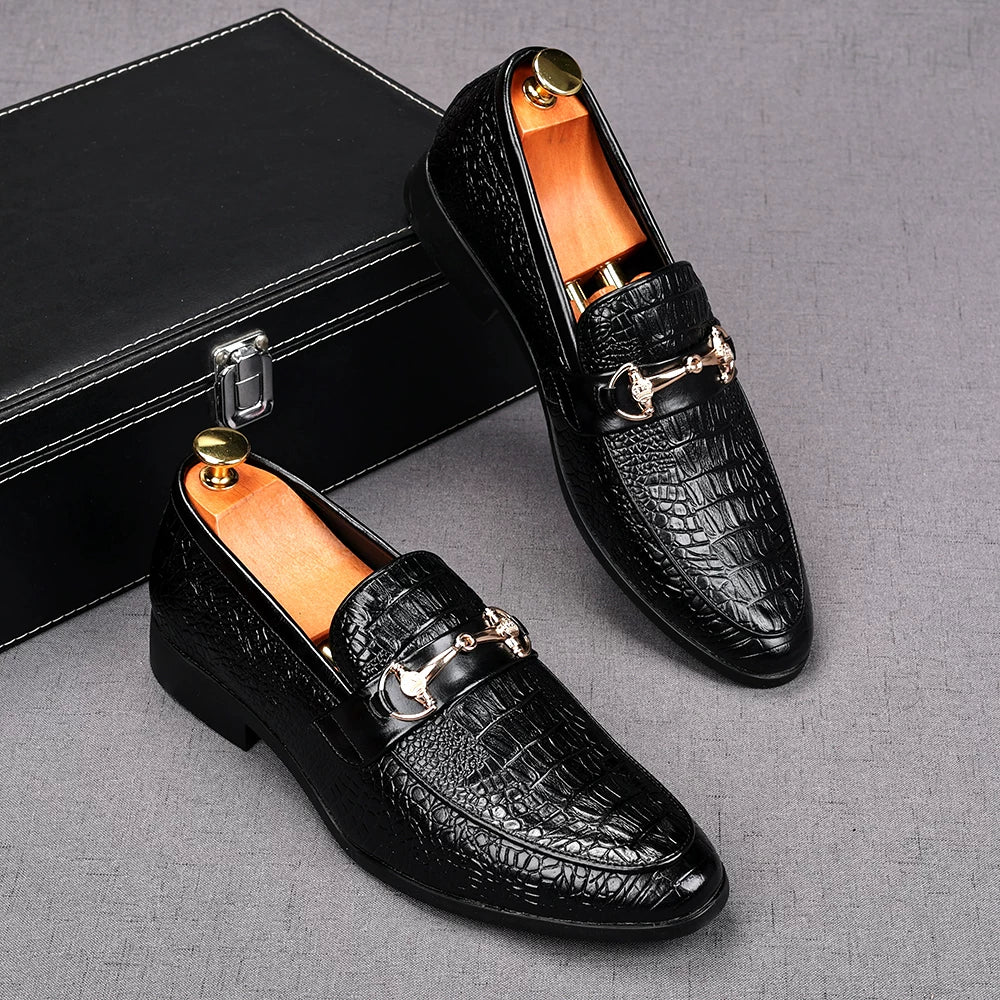 Men's Loafers, Slip-On, British Style