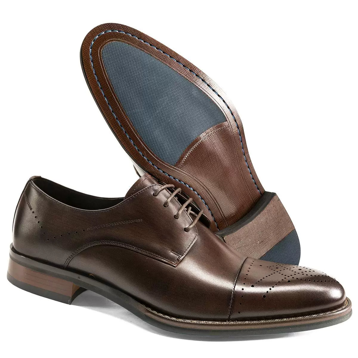 Men's Genuine Leather Wedding Shoes, Lace-Up, British Style