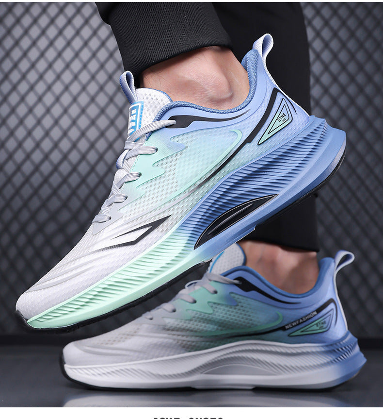 Couple's mesh casual men's shoes - cross-border, wide-fit, breathable athletic shoes, trendy running shoes, ultra-lightweight, summer new arrivals