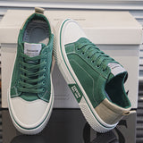 2026 spring/autumn canvas shoes: new breathable, versatile skate shoes for men - soft sole, casual, trendy, and stylish canvas sneakers