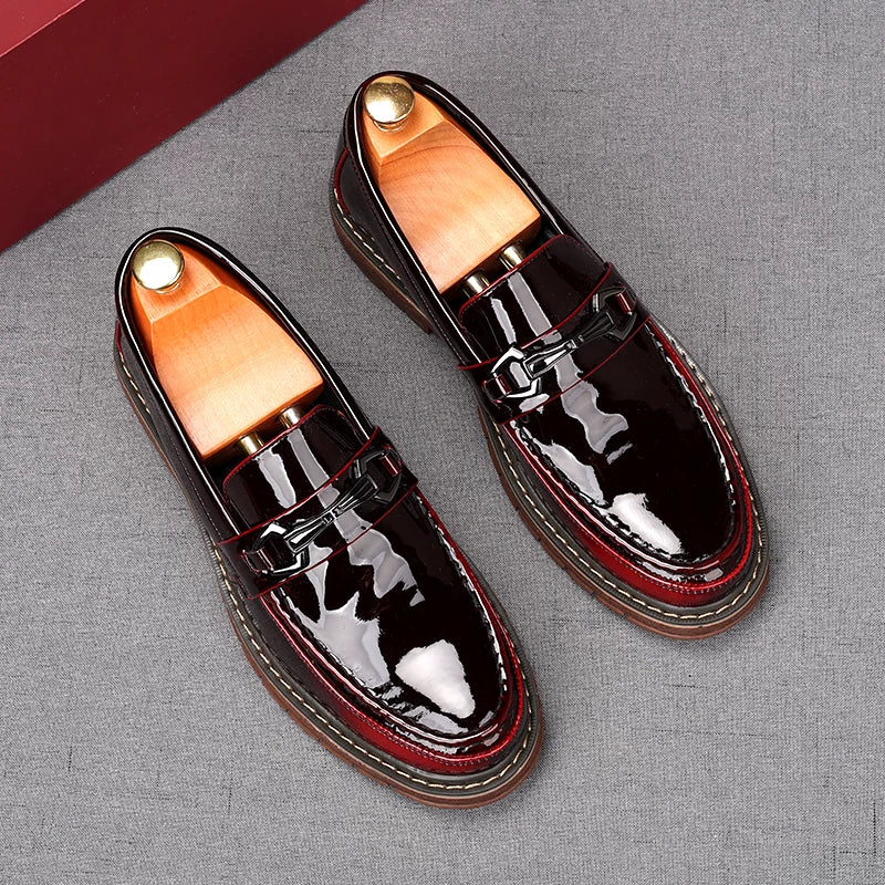 Men's Loafers, Height Increasing, Korean Style