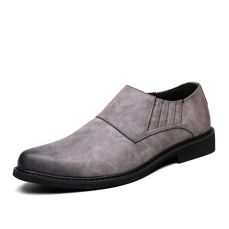 Men's Black Leather Formal Shoes, Style 8407
