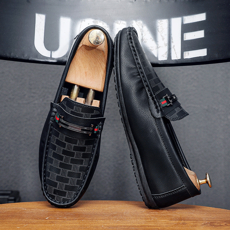 Men's summer new arrivals: versatile loafers - casual, business, slip-on leather shoes for men 3