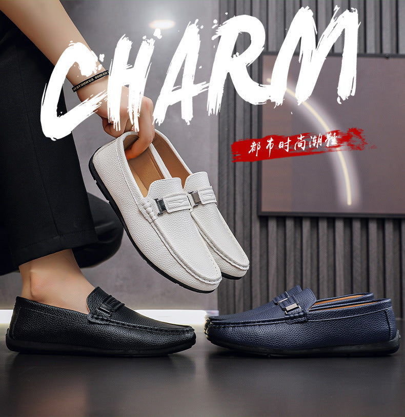 Men's Fashion Loafers - Soft Sole Breathable Leather 8