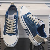 2026 spring/autumn canvas shoes: new breathable, versatile skate shoes for men - soft sole, casual, trendy, and stylish canvas sneakers