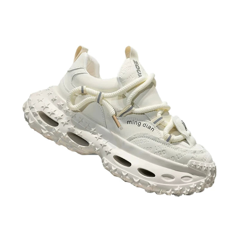 Men's Height-Increasing Platform Breathable Chunky Dad Sneakers 2026 Summer New