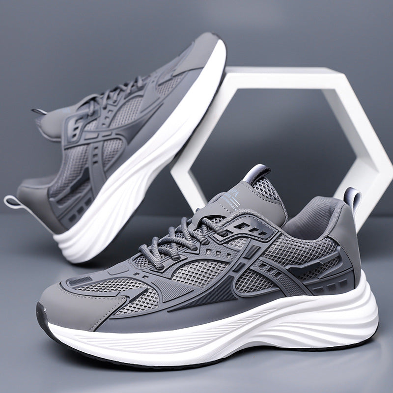 Factory direct: plus-size men's spring shoes for cross-border e-commerce - 2026 new styles: student running shoes, athletic shoes, casual dad shoes, trendy sneakers