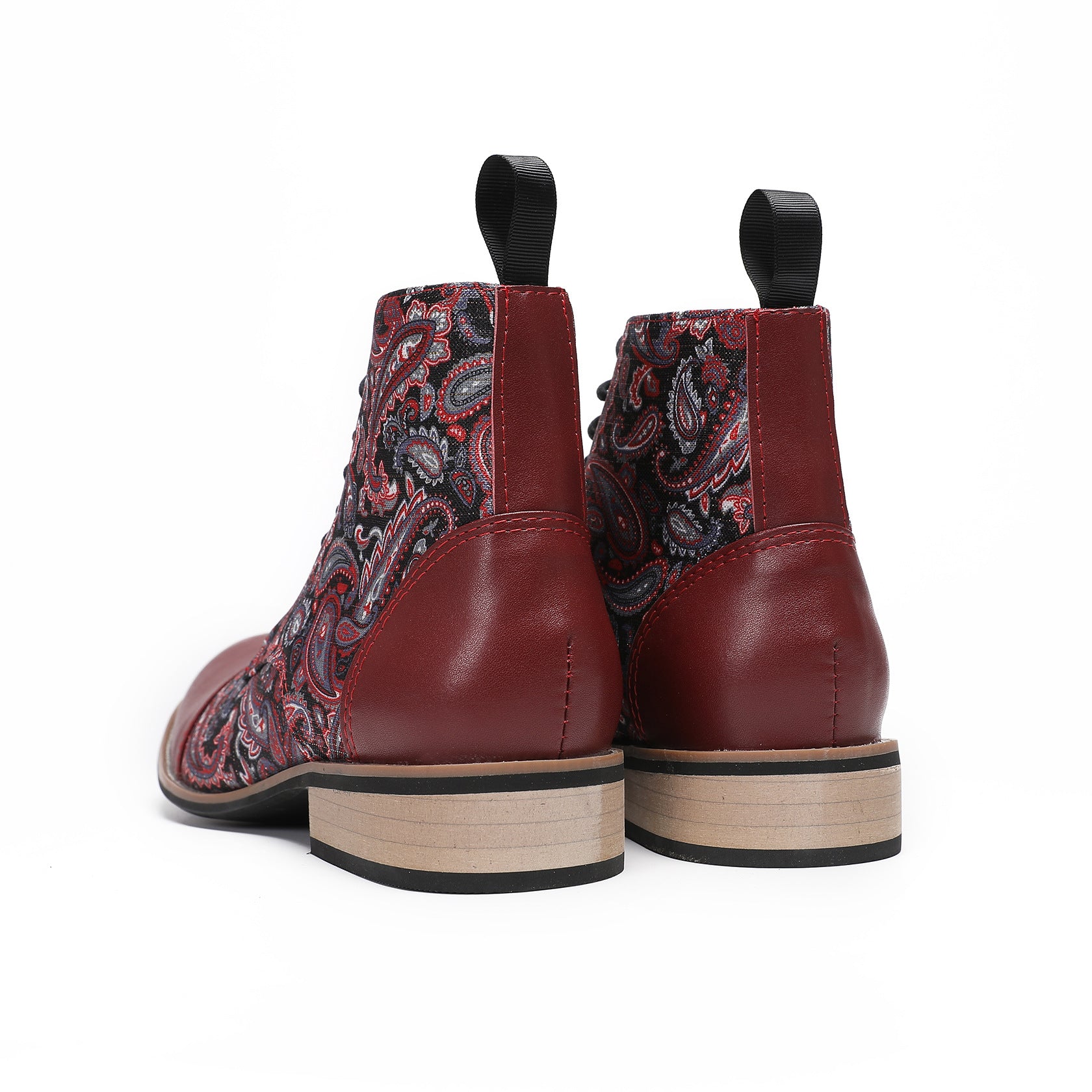 Men's Leather Martin Boots – Platform, British Style
