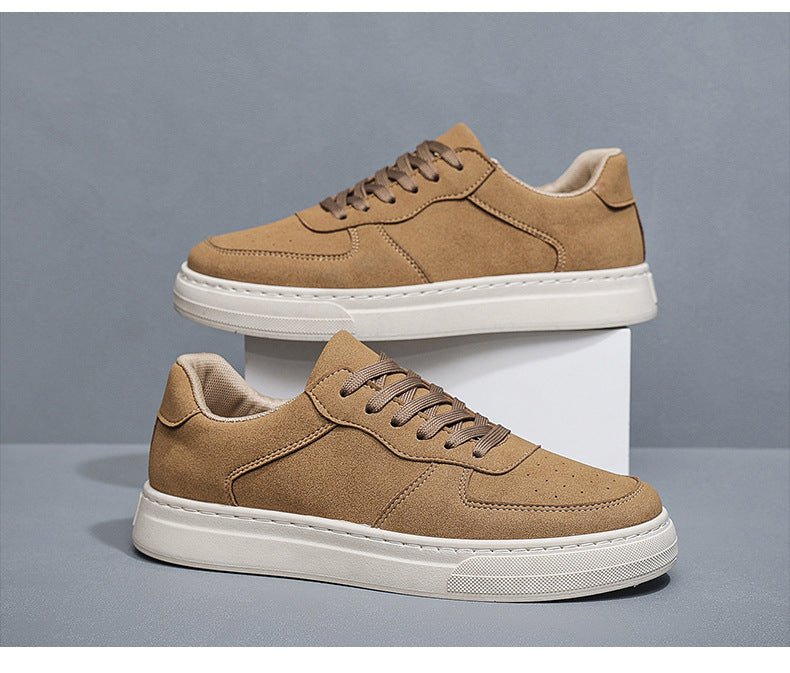 2026 spring new low-top men's sneakers - athletic casual shoes for young men, korean style fashion trendy student shoes