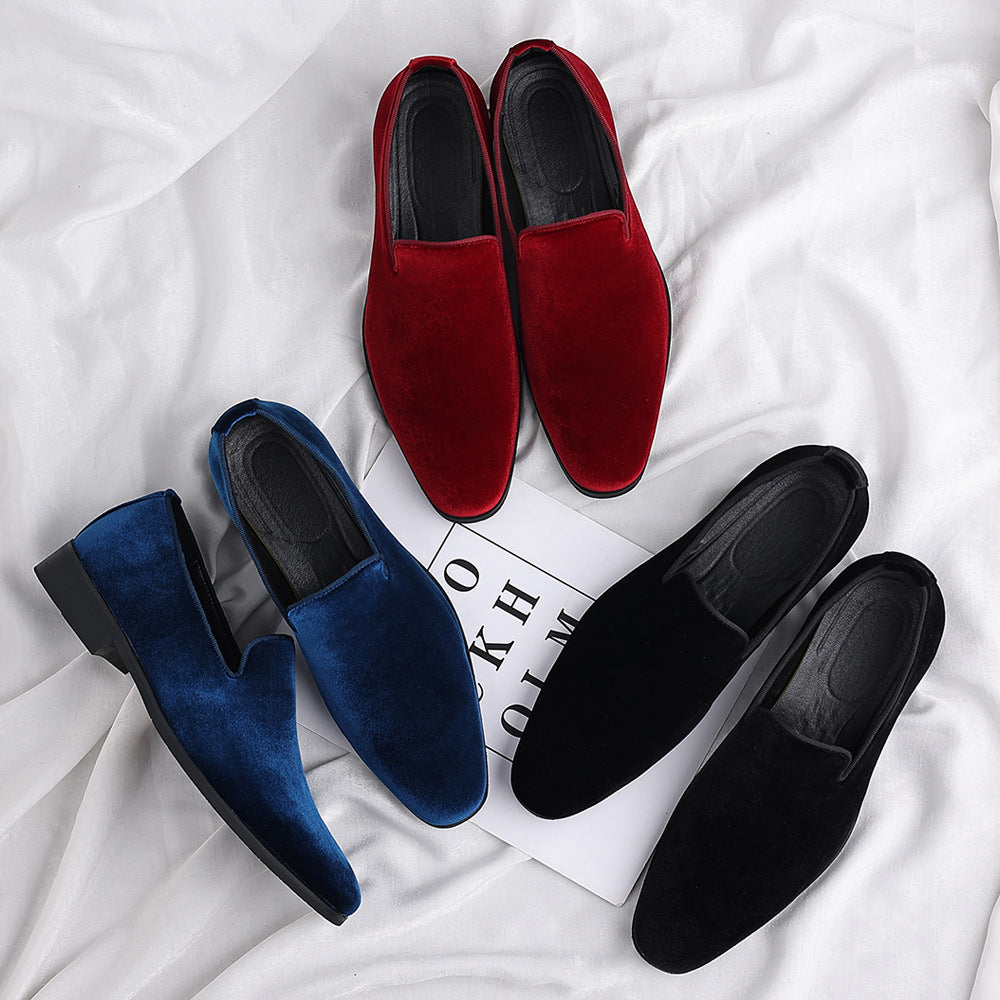 2026 new one-pedal shoes versatile wear-resistant casual four-season men's light foot cover lazy loafers men's shoes 6