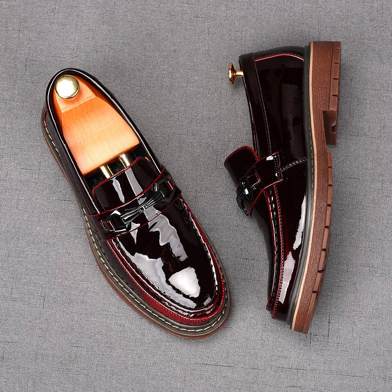 Men's Loafers, Height Increasing, Korean Style