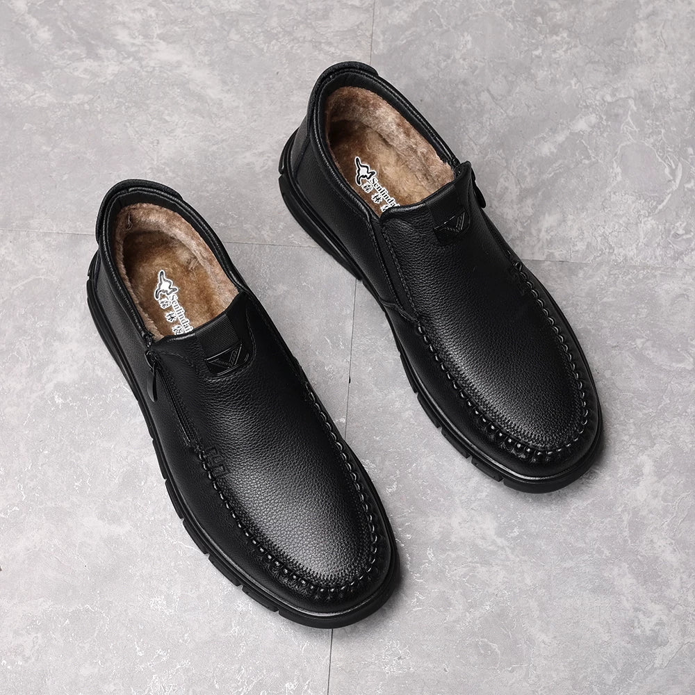 Men's Leather Shoes, Soft Sole