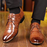 New arrival cross-border mencasualeasiest for matchplus size leather shoes pointed toe fashion busin