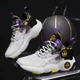 Men's outdoor basketball shoes 2026 new youth sports shoes thick sole non-slip dad shoes soft sole running shoes