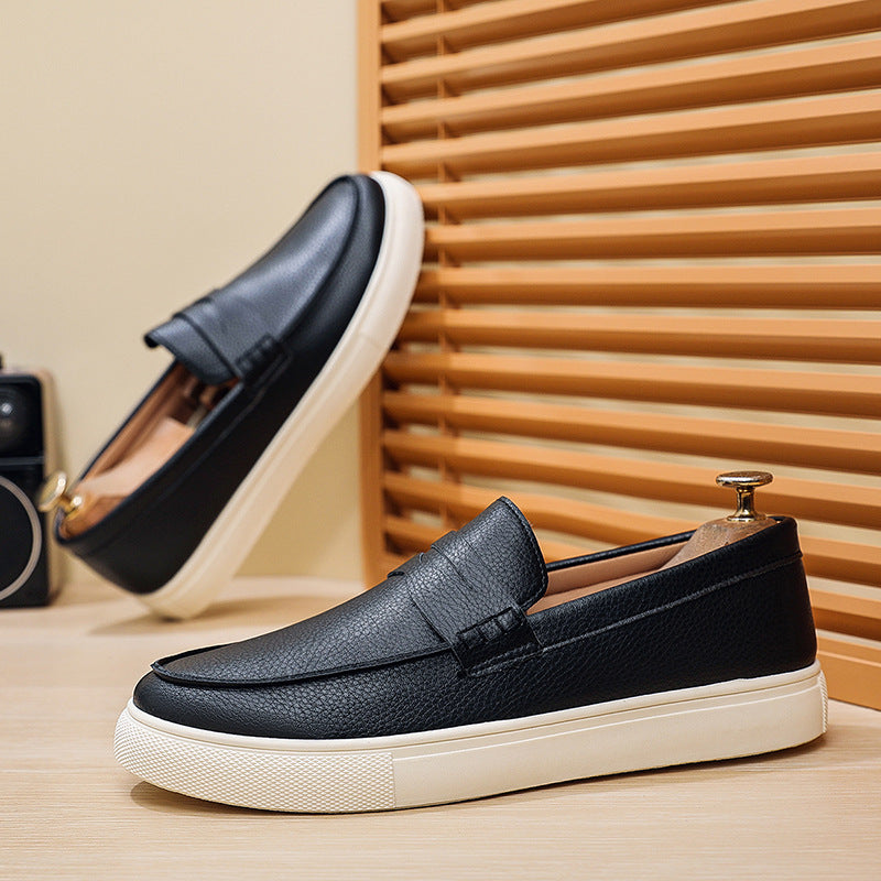 Cross-border plus sizeall year roundnew arrivalmenlow ankle sneakerscasualfashion slip-on slip-on 4