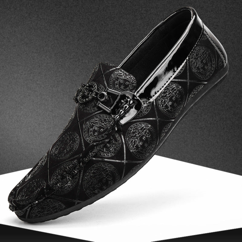 European station men's loafers 2024 summer new arrivals - men's low-top versatile casual shoes - cro 1