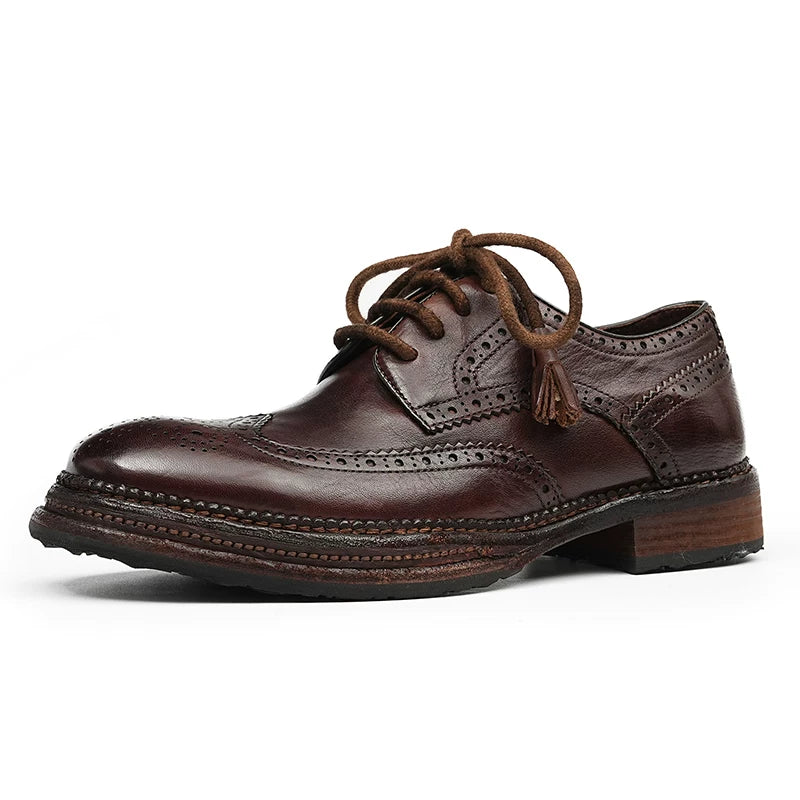 Men's Genuine Leather Leather Shoes, Handmade, Business