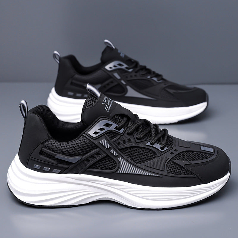 Factory direct: plus-size men's spring shoes for cross-border e-commerce - 2026 new styles: student running shoes, athletic shoes, casual dad shoes, trendy sneakers