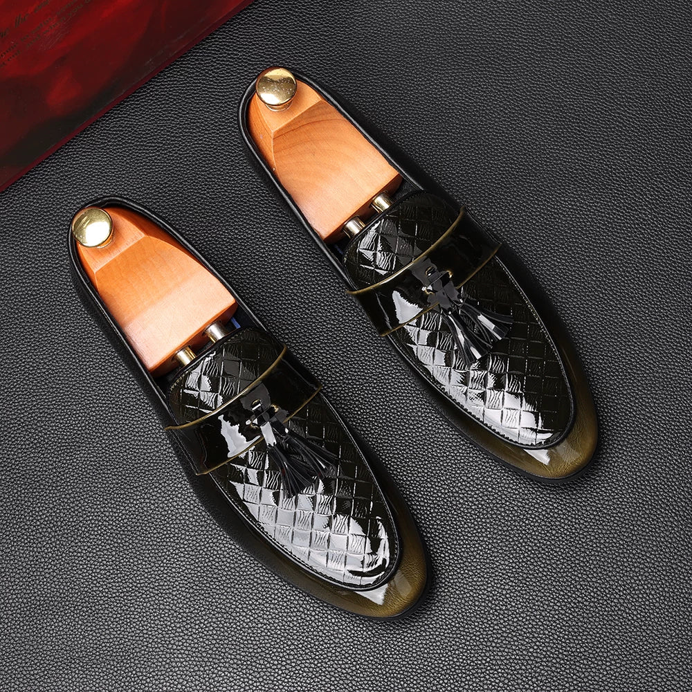 Men's Loafers, Pointed Toe, Slip-On