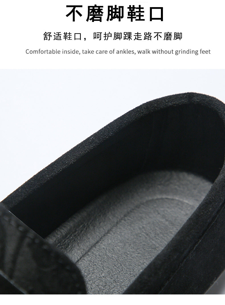 2024 autumn new men's loafers - european style fashion, trendy men's shoes, slip-on suede loafers 10