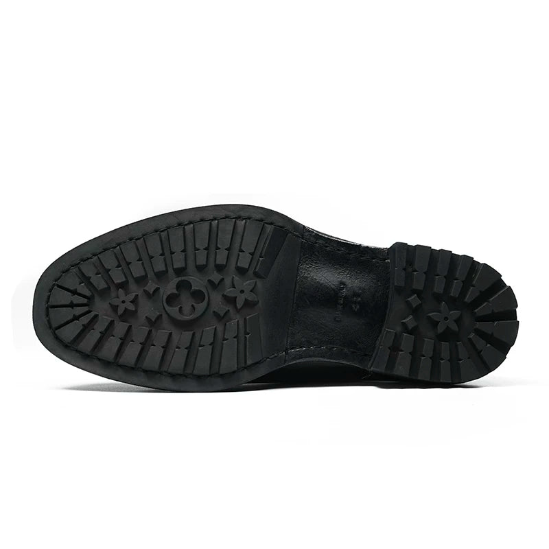 Men's Genuine Leather Leather Shoes, Handmade, Business