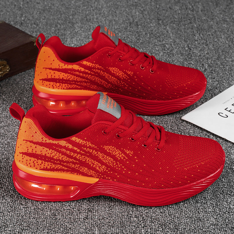 New casual fashion flyknit men's sneakers