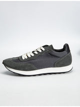 Gray feather argan shoes european station spring and summer new arrival soft breathable leather sports shoes handmade retrocasual board shoes