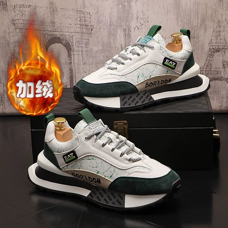 Men's Platform Height-Increasing Retro Dad Sneakers Athletic Casual 2025 New