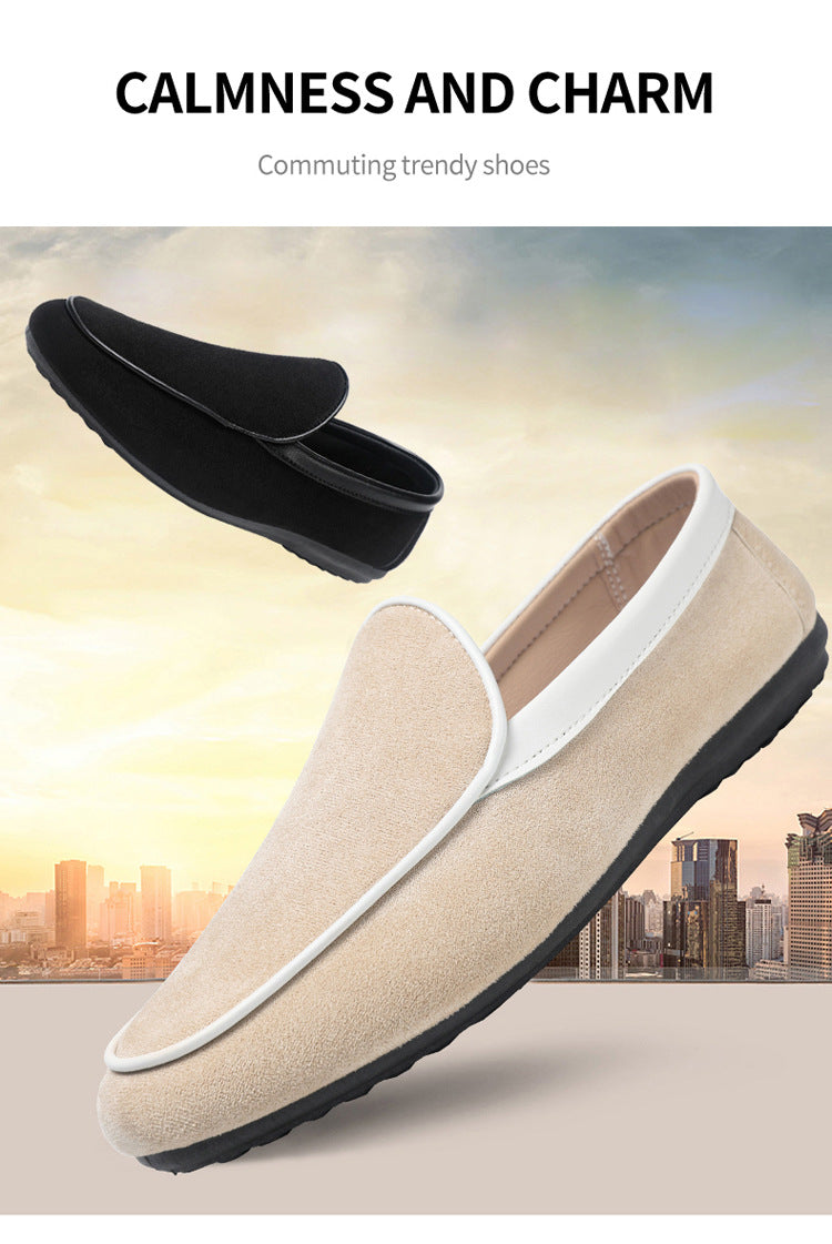 Spring autum social casual shoes trendy shoes beanie shoes men's lazy shoes loafers slip-on men's sh 8