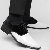 Men's formal business leather shoes - lightweight, trendy casual shoes - british style, versatile pa