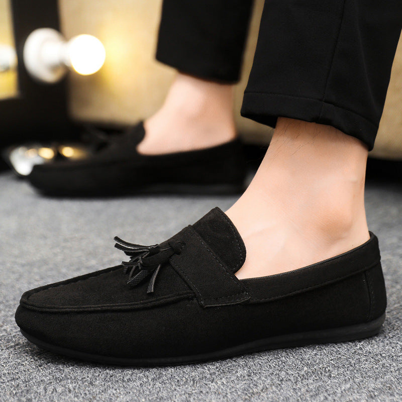 Spring autum social casual shoes trendy shoes beanie shoes men's lazy shoes loafers slip-on men's sh 2