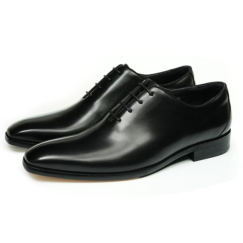 Men's Genuine Leather Oxford Shoes, Business, Formal