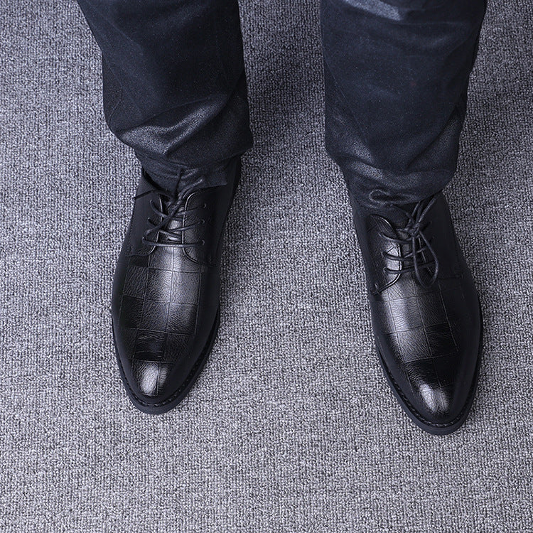 Men's Formal Leather Shoes with Hidden Height Increase 3