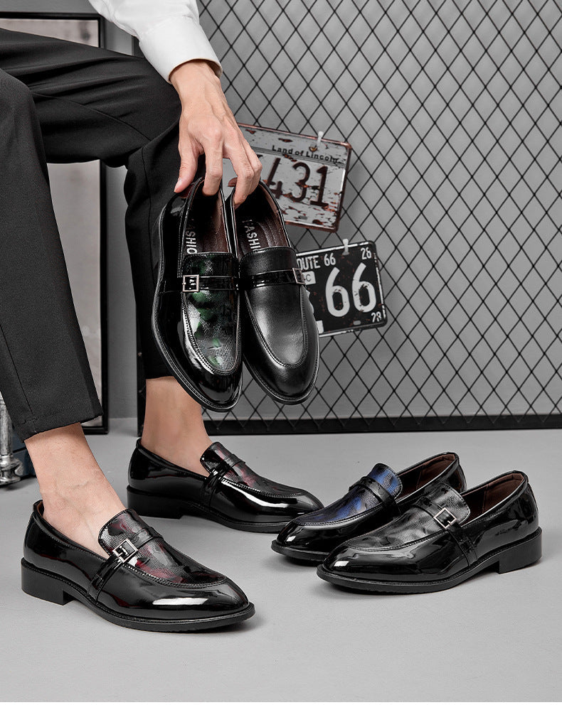 Men's leather dress shoes for export: oxford business shoes, european & american style, wedding shoe 5