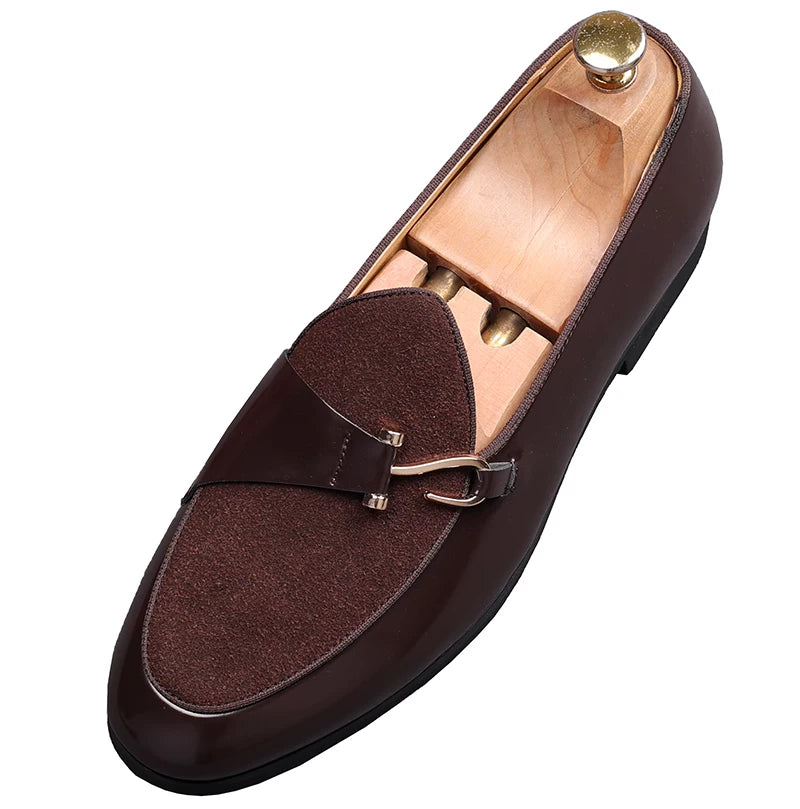 Men's Loafers, Pointed Toe, Slip-On