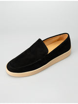 6509a-1 premium velvet loafers - cashmere slip-ons for men - handmade trendy shoes - business casual versatile leather shoes
