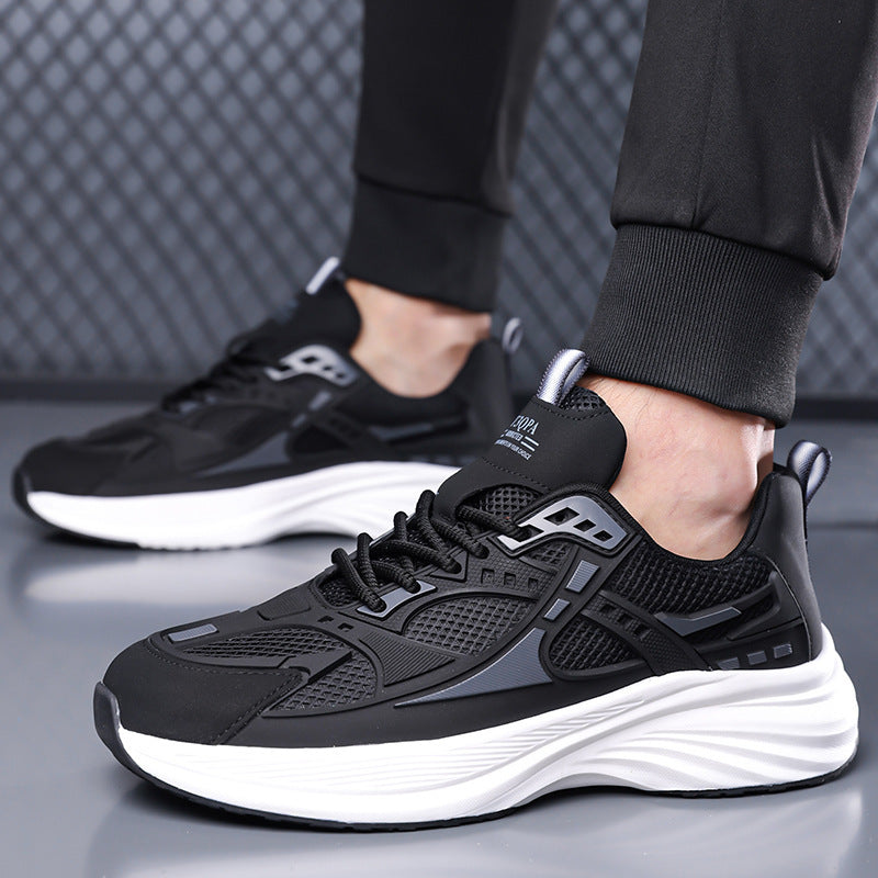 Factory direct: plus-size men's spring shoes for cross-border e-commerce - 2026 new styles: student running shoes, athletic shoes, casual dad shoes, trendy sneakers