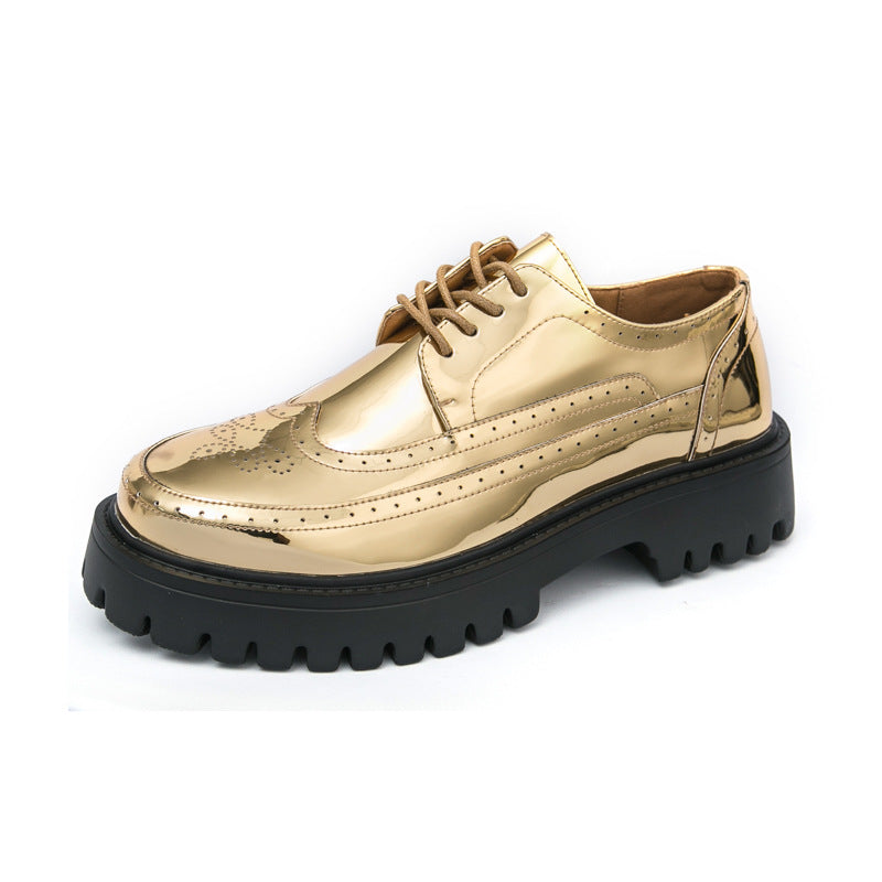 Men's Formal Thick-Soled Leather Shoes - Versatile Style 10