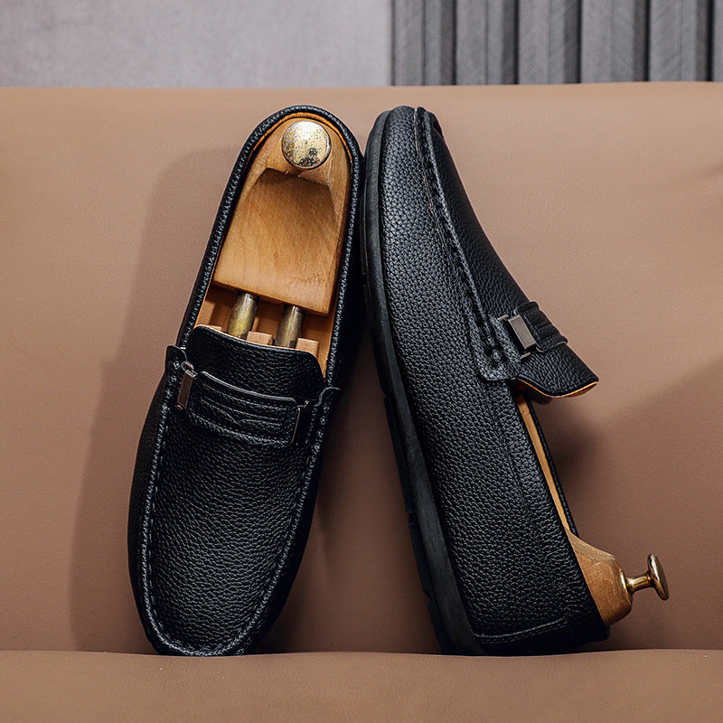 Men's Fashion Loafers - Soft Sole Breathable Leather 4