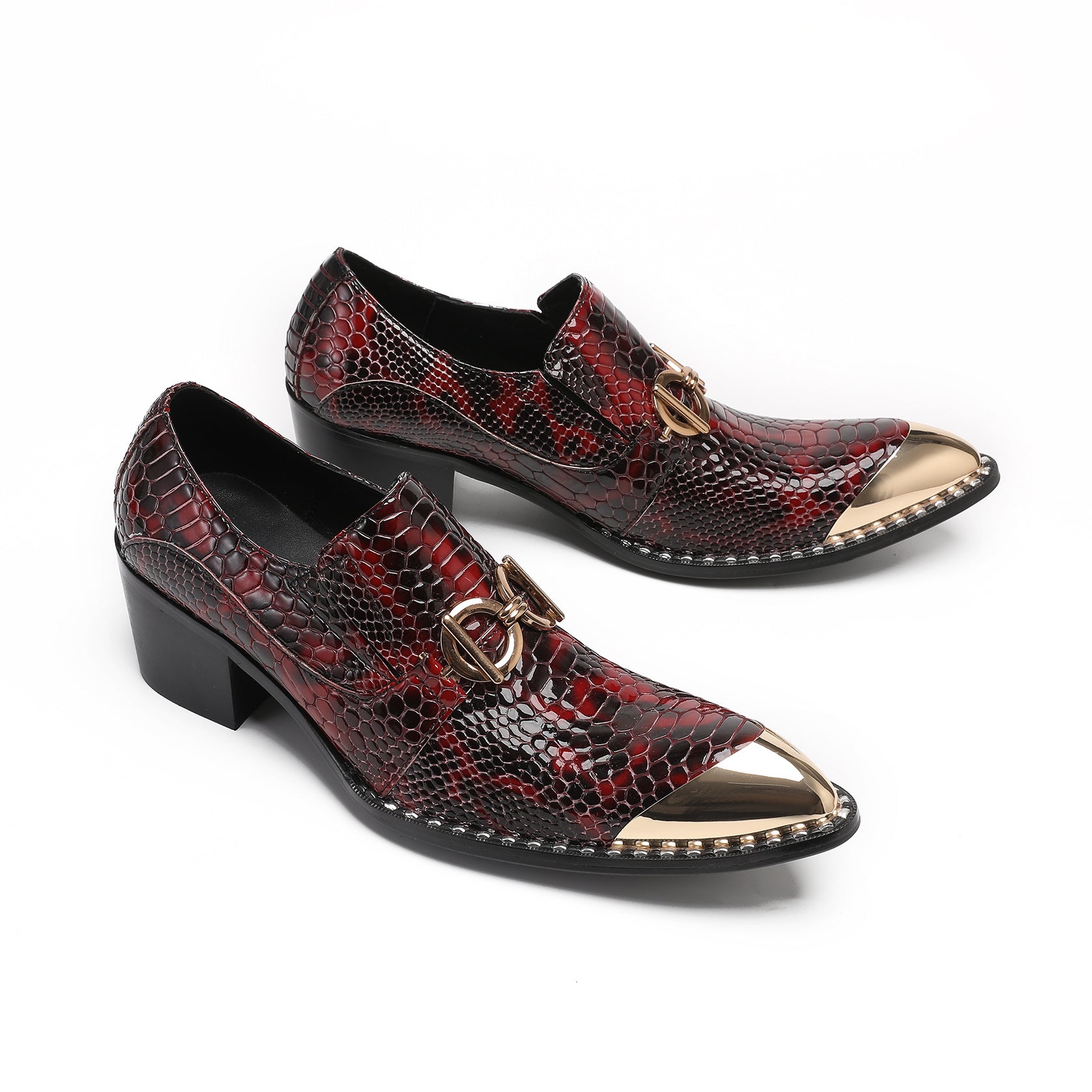 Men's Leather Loafers – Pointed Toe, British Style – Style 51