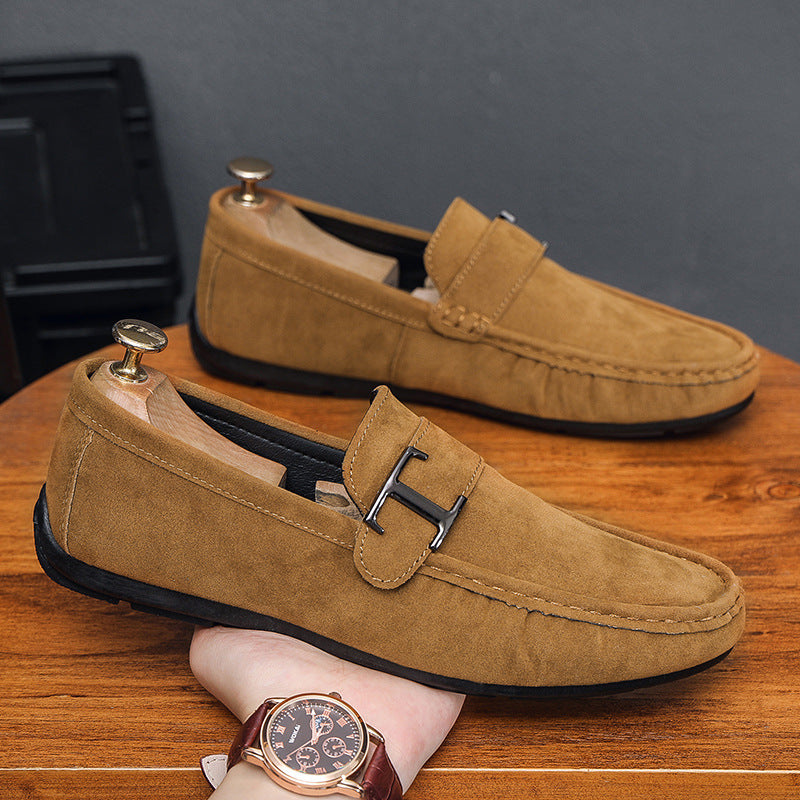 Doudou shoes for men douyin best selling same style autum loafers soft bottom breathable casual slip 2