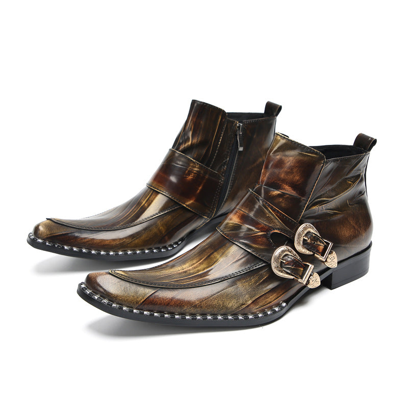 Men's Canvas Martin Boots – Height Increasing