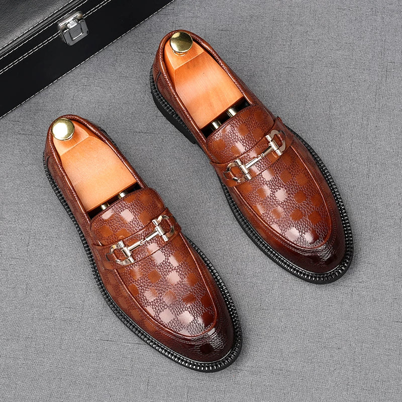 Men's Loafers, Height Increasing, Slip-On