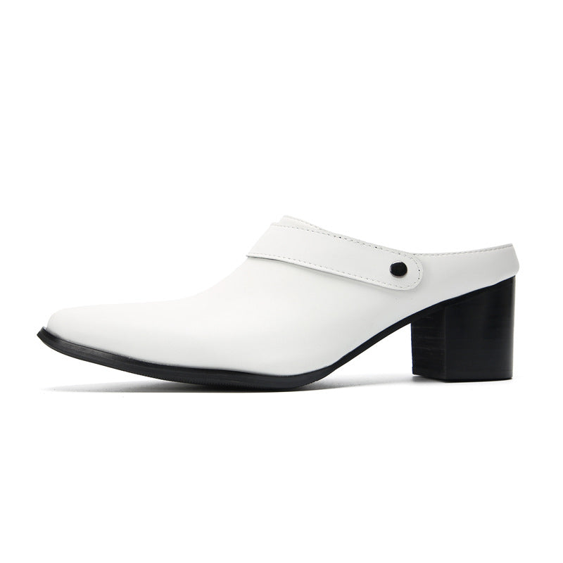 2023 New Summer Slippers Men's White Casual Cool Slippers Daily Fashion Beach Men's Outdoor Trend Brand